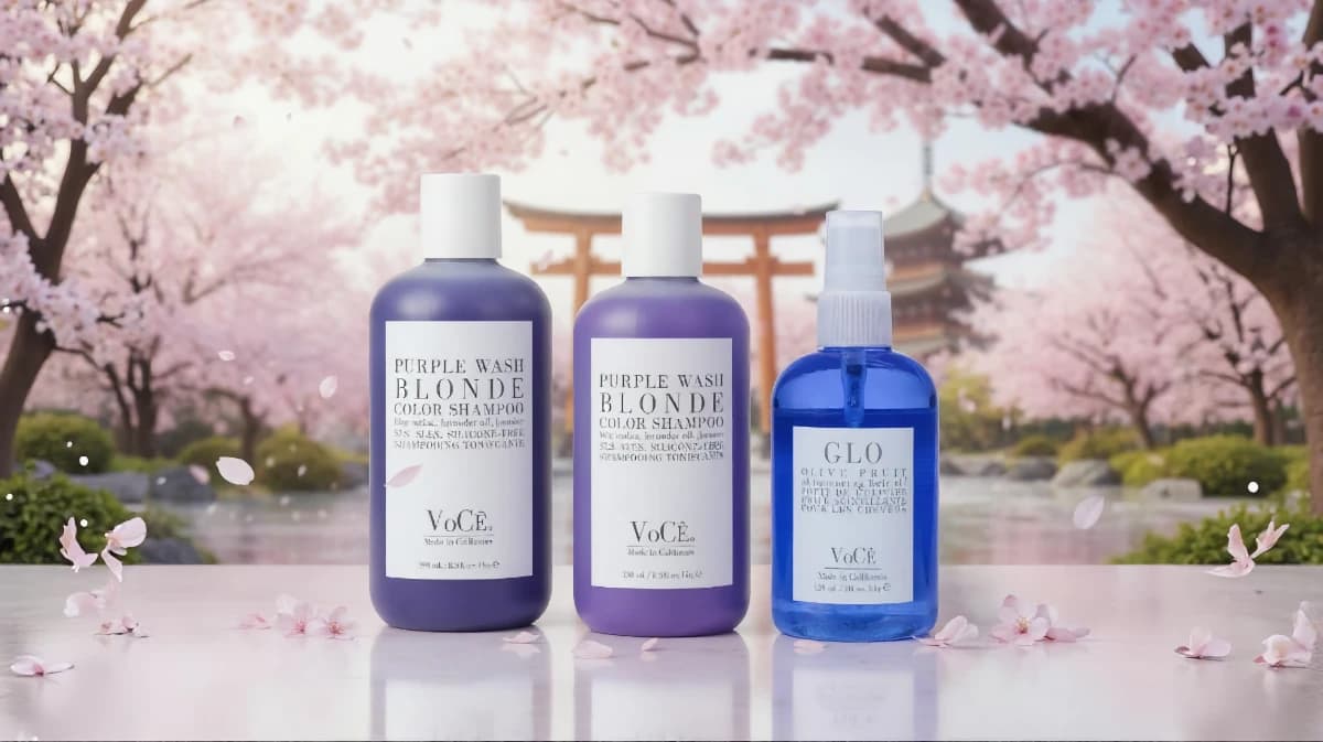 VoCě Blonde Brilliance System - Professional brass neutralization for balayage