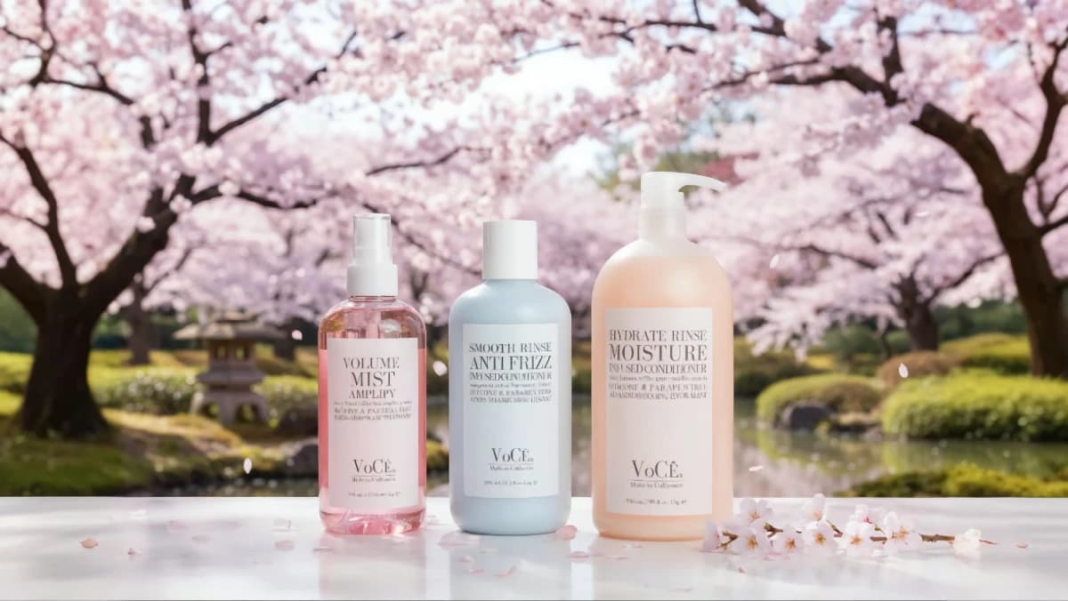 VoCě Smooth Collection - Professional sulfate-free aftercare for keratin treatments