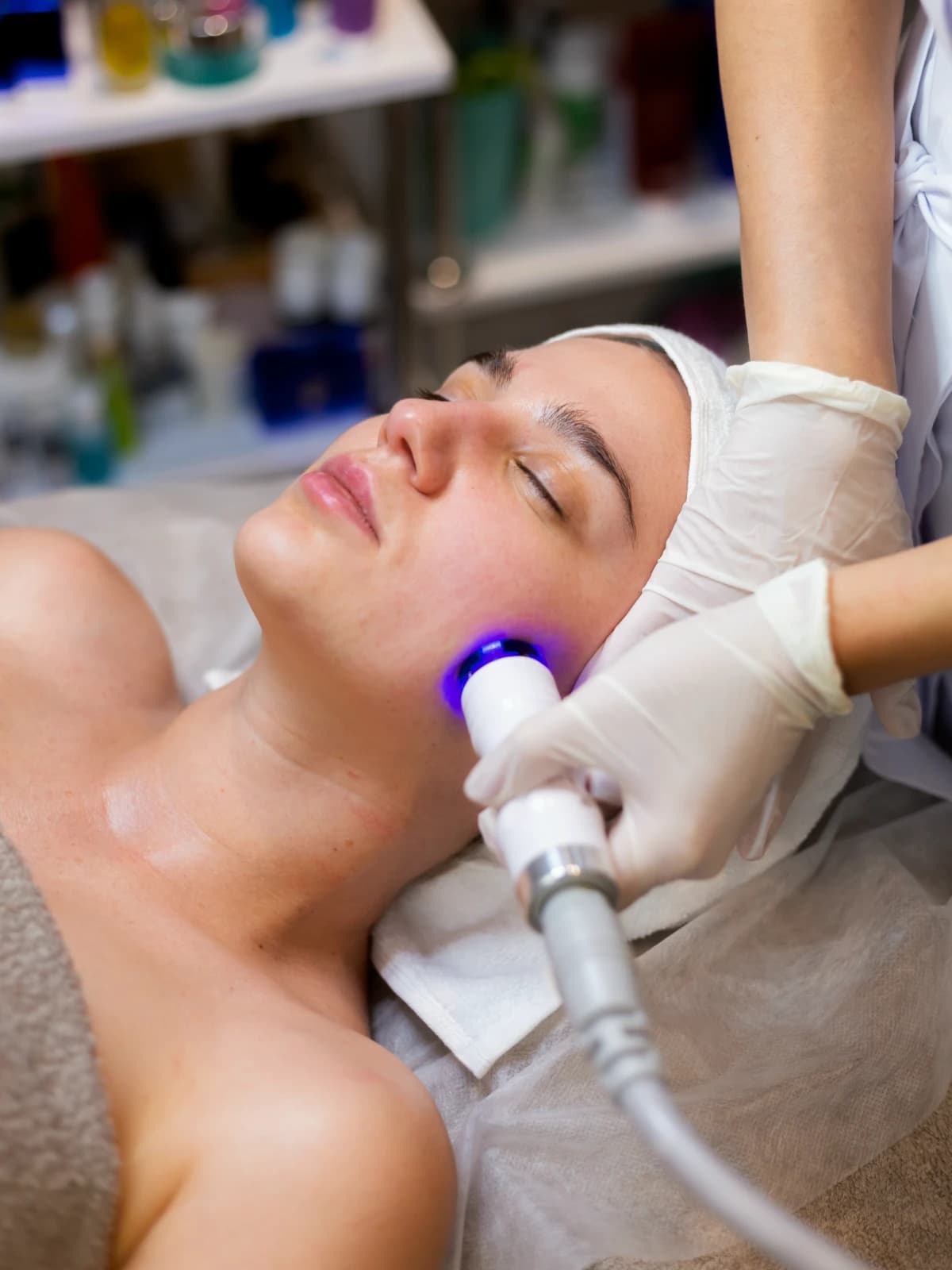 Premium Japanese head spa treatment room at Lotus Head Spa in Nutley, NJ