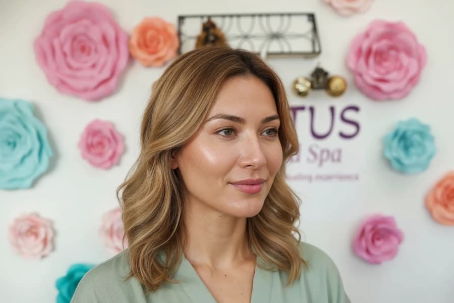 Basic facial results at Lotus spa Bergen County NJ