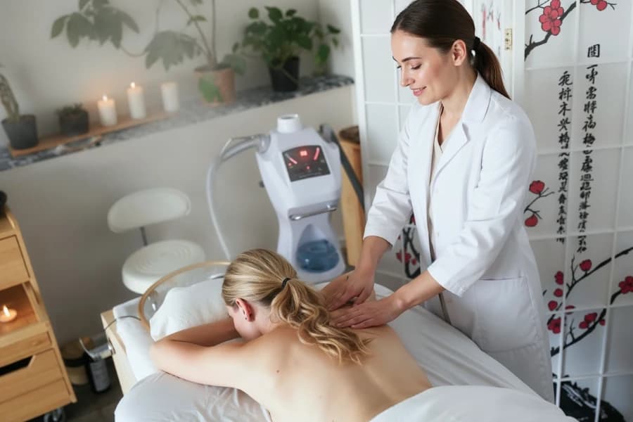 Full body therapeutic massage