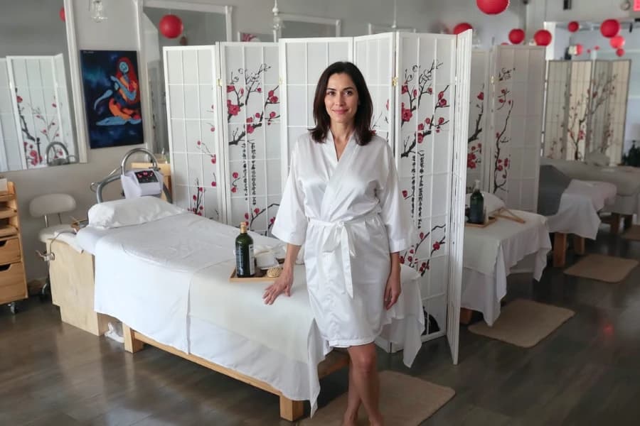 Brazilian wax service at Lotus Head Spa
